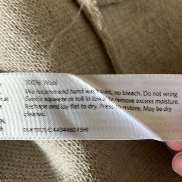 NWOT Eileen Fisher 100% Wool Knit Boxy Jacket size 1X - Picture 8 of 9